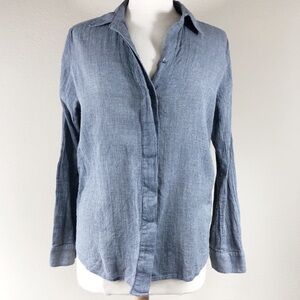 Sam Edelman zipper back shirt